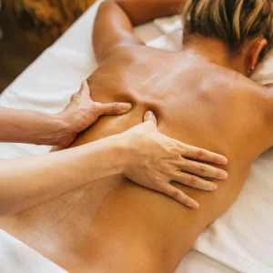 Thai herbal compress massage treatment